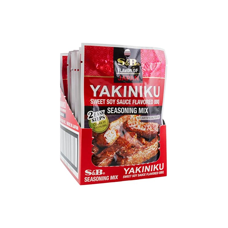 S&B Yakiniku Seasoning Mix 1.08oz (Pack of 10)