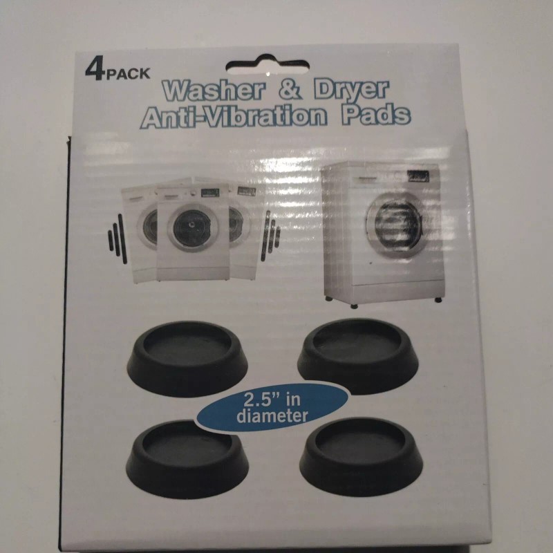 Unbranded Washer and Dryer Anti-Vibration Slip-Resistant Pads 4 Piece Set