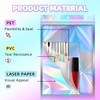 JETMORE Mylar Bags, 200 PCS Resealable Bags-3x4in, Holographic Bags for