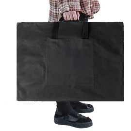 A2 Canvas Art Portofolio Carrying Bag,Artist Multifunctional Waterproof Drawing Sketch Board Bag Portfolio Folder for Artwork Drawing Painting Photography or Poster Art Supplies Tote Bag Organizer