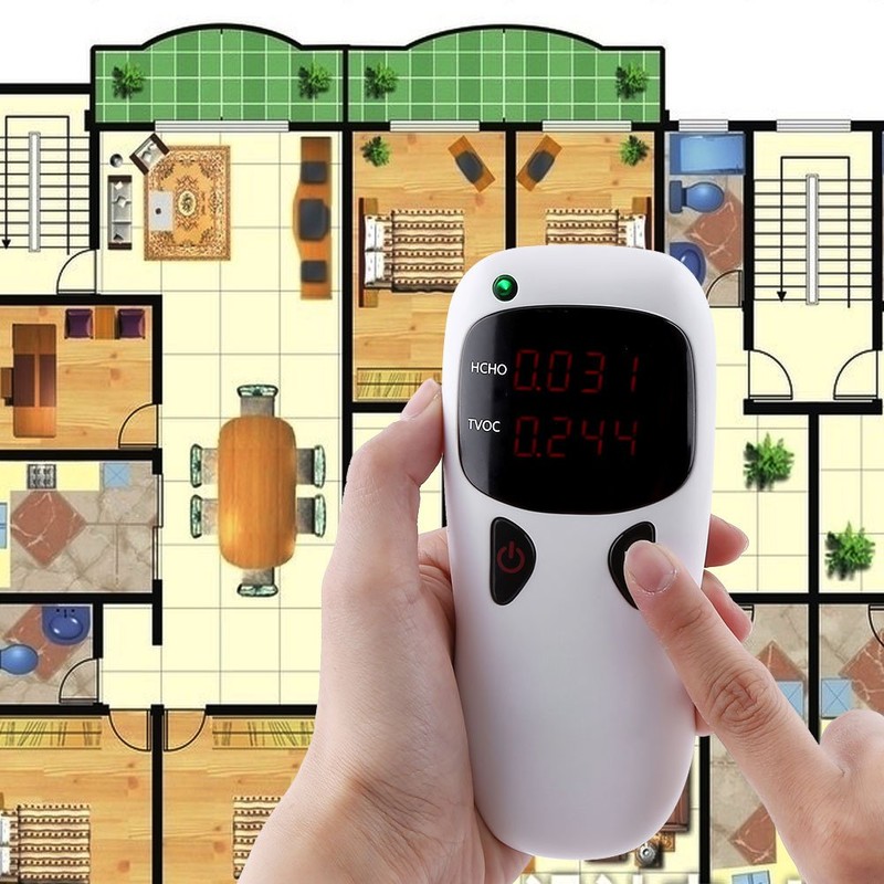 Professional Digital Formaldehyde Detector Air Tester Analyzer HCHO TVOC for