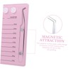 Ipetboom Magnetic Eyelash Board Tools False Eyelashes Fake Eyelashes Eyelash