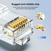 Cat6 Connector RJ45 Connectors 100pcs UTP 8P8C RJ45 2 Pieces