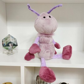 HICIVI Ant Stuffed Animal Soft Ant Plush Toy with Feather Scarf Cute Ant Bug Plushies Gift for Children Birthday Home Decor 15''