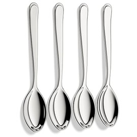 Demitasse Espresso Spoons,18/10 Stainless Steel Mini Coffee Spoons,Teaspoons,4.75 Inch,Set of 4,Heavy Duty and Dishwasher Safe