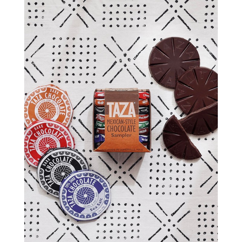 Taza Chocolate Organic Mexicano Disc Stone Ground, Variety Pack, 1.35