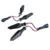 4Pcs Motorcycle Turn Signal Light 12LED 12V Universal Sequential Indicator