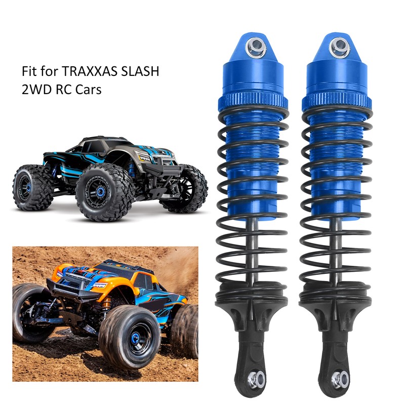 2Pcs 115mm RC Metal Shock Absorber Damper for TRAXXAS SLASH