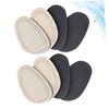 Baluue 12pairs Forefoot Pads Comfortable Cushion for Foot Cowhide Material
