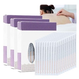 BORDEAG 300 Stck Akupunkturnadeln, Akupunkturnadeltherapie, 0.30 * 40 Mm, Fnf-Elemente-Akupunkturnadeln, fr Lindern Sie Mdigkeit, fr Akupunkturpraktiker & Medizinisches Fachpersonal