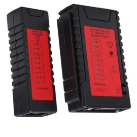 Probador de Cable de Red FTVOGUE56nczmidu3 con Detección RJ45 y BNC - ABS