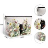 EoffIvan Cat Makeup Bag Cat Gifts For Women Cosmetic Bags