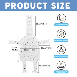 Baby Dusche Netz, Verstellbares Badesitznetz, Babybadenetzt Baby, Baby Badekissen, rutschfestes Badesitznetz, Babywannenmatte Baby-Badenetz, Baby Badewanne Pad für Neugeborene Verstellbar