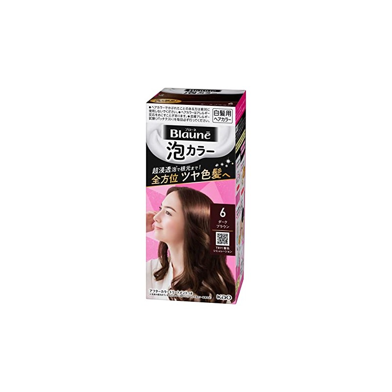 Blaune Foam Color 6 Dark Brown [Quasi-Drug]