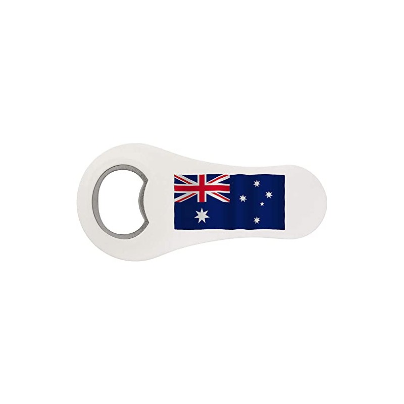 Azeeda 'Waving Australian Flag' Bottle Opener Fridge Magnet (BO00072093)