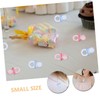 CORHAD 150 pcs Mini Clear Pacifiers Acrylic Pacifiers for Shower