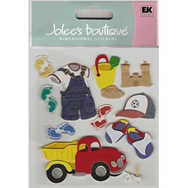 jbr1116 Jolee's Boutique Themed Ornate Stickers-Toddler Boy