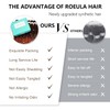 Roeula T1B/350 Pre Stretched Braiding Hair 28 Inch 8 Packs