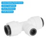 PATIKIL 3/8" x 1/4" Push to Connect Tee Fittings, T