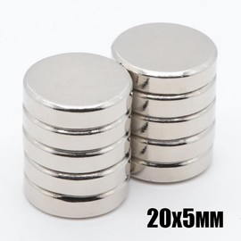 10pcs 20x5 mm Magnetic Rare Earth Neodymium Magnets 20mmx5mm disc Magnet 20x5mm Magnet 20 * 5mm l