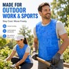 Cooling Vest for Outdoor Work & Sports – Reusable Water-Activated
