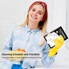 ADHD Cleaning Planner, Cleaning Schedule and Checklist, Undated Daily and