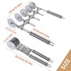 Dough Cutter, Pizza Cutter, Stainless Steel Dough Cutter Wheel, Stainless