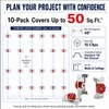 GWNF 10-Pack Sound Isolation Clips for Drywall, Fits 7/8-Inch Hat
