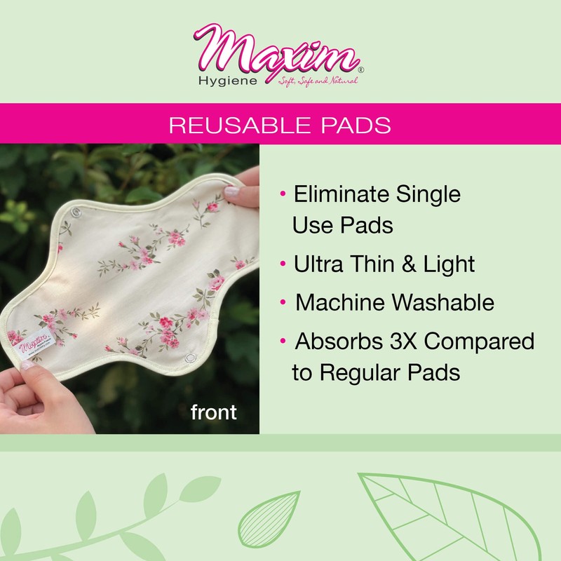 Maxim Reusable Cotton Pads (1 Pack, Nighttime - Super)