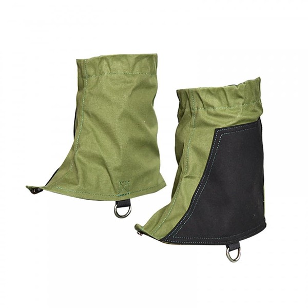 MiOYOOW 1 Pair Short Gaiters, Low Ankle Gaiters, Waterproof Leg Gaiters, Shoe Gaiters with Drawstring, for Hiking, Hunting, Walking, Backpacking, Climbing