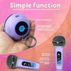Mini Karaoke Machine for Kids/Adults:Portable Bluetooth Speaker with 2 Wireless