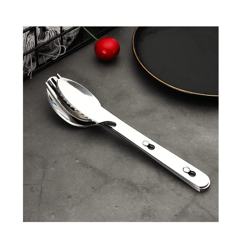 Cutlery Set KFS Travel Utensil Outdoor Portable Fork Spoon Festival