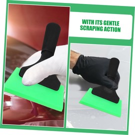 Mikinona 2Pcs Car Film Scraper Auto Vinyl Squeegee Tool for Window Tinting Vehicle Wrapping Durable Material Stylish Color Options for Surface Cleaning