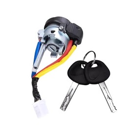 Generic 81900-1WK00, 81900-2T040, 81900-3SA00, Ignition Lock Cylinder Switch with 2 Keys for Hyundai Sonata 2011-2014 for Kia 11-15 Optima 13-17 Rio