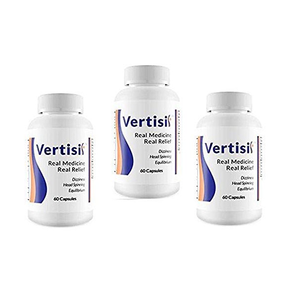 Eradicate Vertigo With Vertisil Guaranteed (3 Bottles) by Scientific Health by Scientific Health