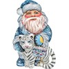 G. Debrekht Tiger Santa Deco Ornament