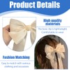 XPEX 2 Pcs Bowknot Hair Clips Big Bow Hair Clips