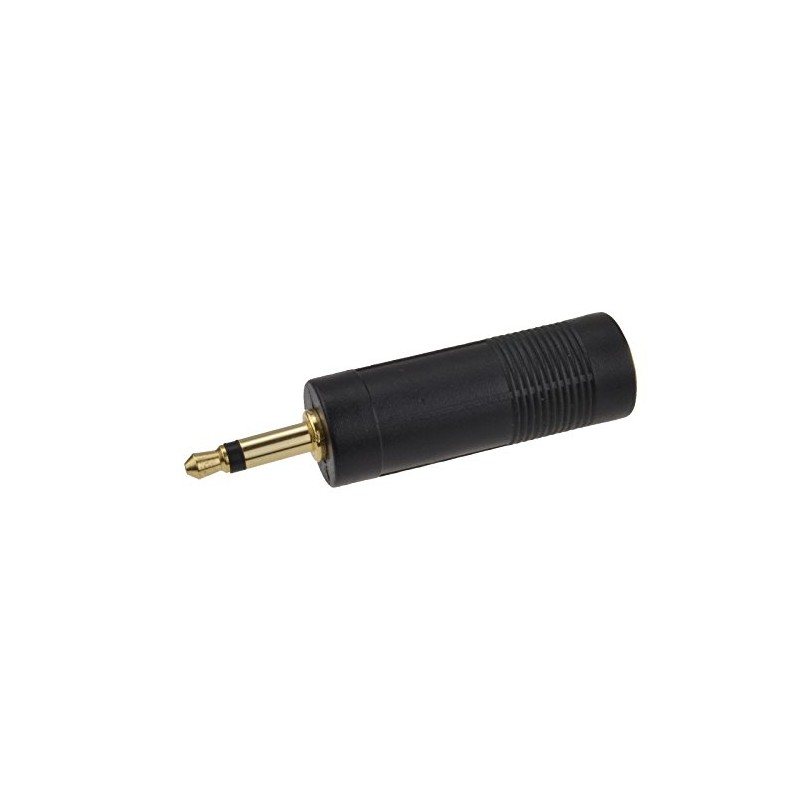 kenable 6.35mm Mono Jack Socket to 3.5mm Mono Jack Plug