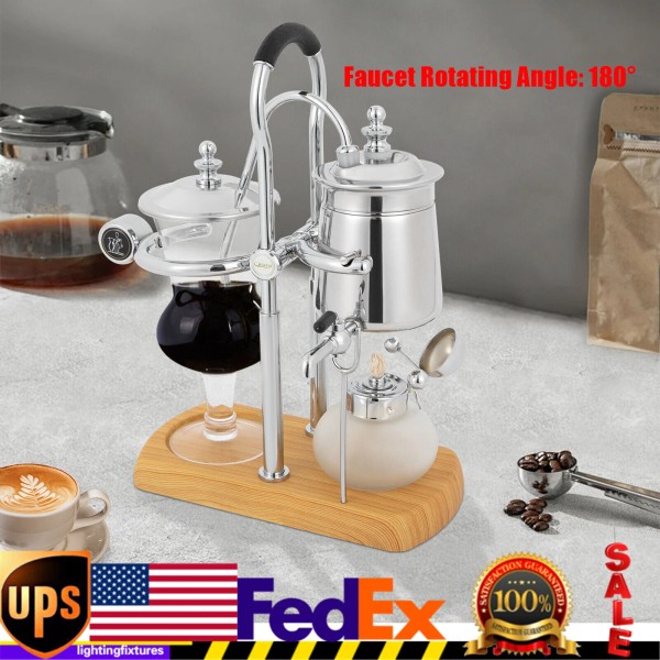Unbranded Antique Tabletop Siphon Coffee Maker Brewer Brew Tea Machine