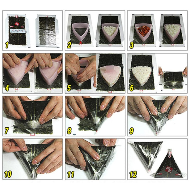 KOREAC _[100 hojas] Envoltorios de algas marinas para bola de