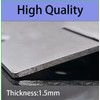 3 Pair -6 Pcs 1/2" Overlay Matte Silver Cabinet Hinges