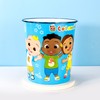 Cocomelon Kids Childrens Waste Bucket Paper Bin Basket for Bedroom