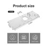 1 Piece Tap Absorbent Mat Kitchen Sink Splash Mat Sink