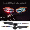 RC Drone Rechargeable Quick Release LED 8331 Propellers for DJI