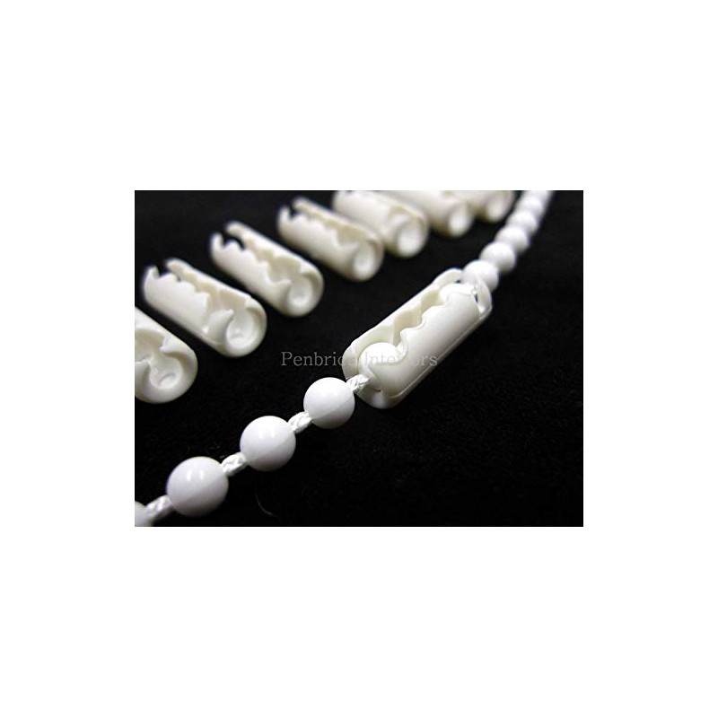 Penbrice Interiors 5 Roller blind beaded chain safety connectors Babyproof