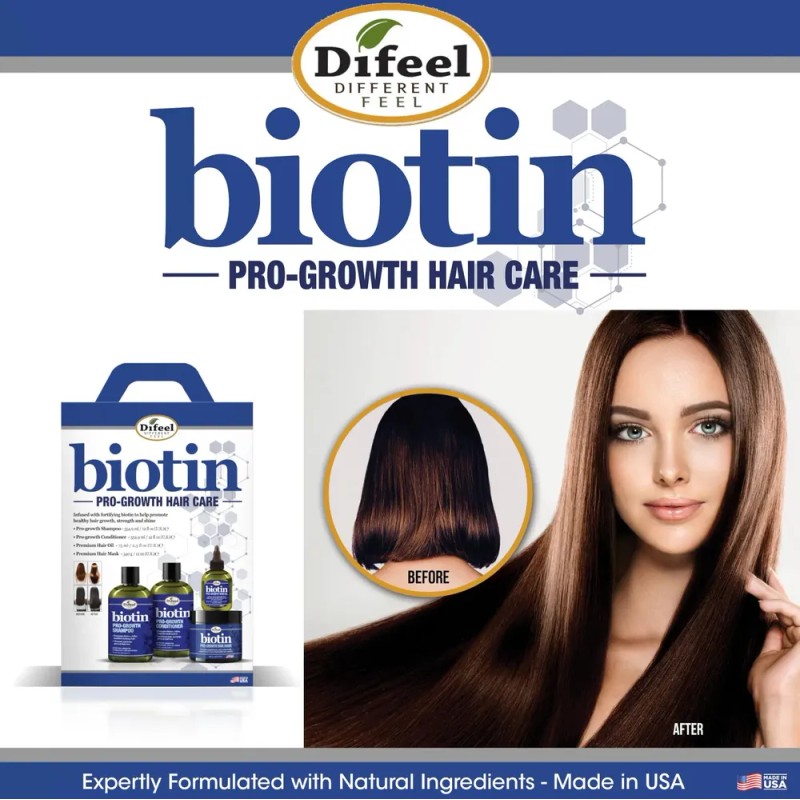 Aceite Capilar Difeel Biotin Premium 355ml