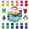 Pony Beads 5300pcs, Rainbow Kandi Beads Bulk for Bracelet Making,