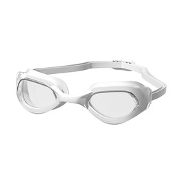 ProudDemon Swimming Goggles with Adjustable Strap, Tinted Lenses, Black and White