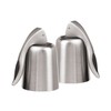 OGGI Bottle Stopper Set of 2 - Stainless Steel Wine