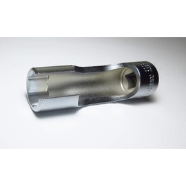 Yamashita Industrial Laboratory Koken 3/8 (9.5 mm) SQ. Flare Nut Socket, 0.7 inch (17 mm) 3300FN-17